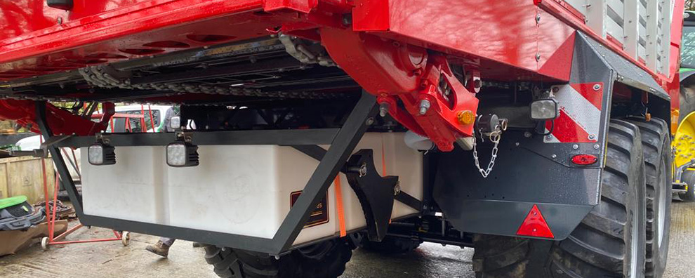 400 litre tank kit with sump and filler port